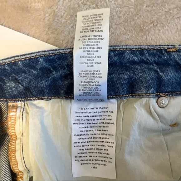 NWT! Good American Good Classic High Rise Jeans Size 15 Skinnyish Fit 28” Inseam - Picture 9 of 14